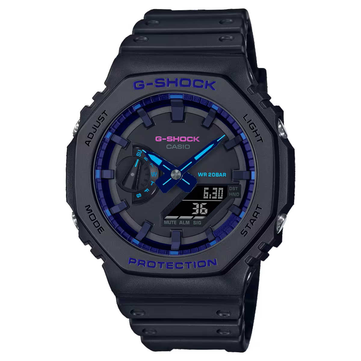 G-SHOCK ANALOG-DIGITAL GA-2100 SERIES GA-2100VB-1A